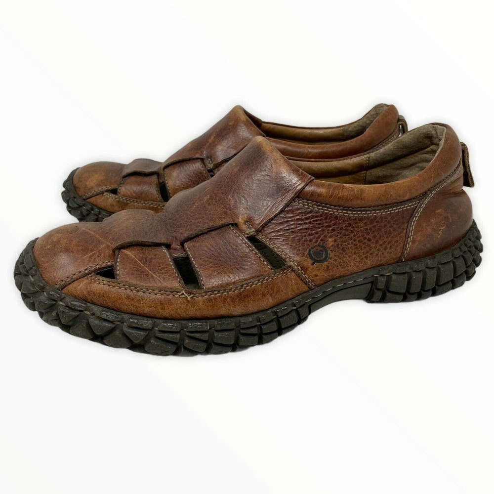 Børn Brown Leather Sandal Size 11.5